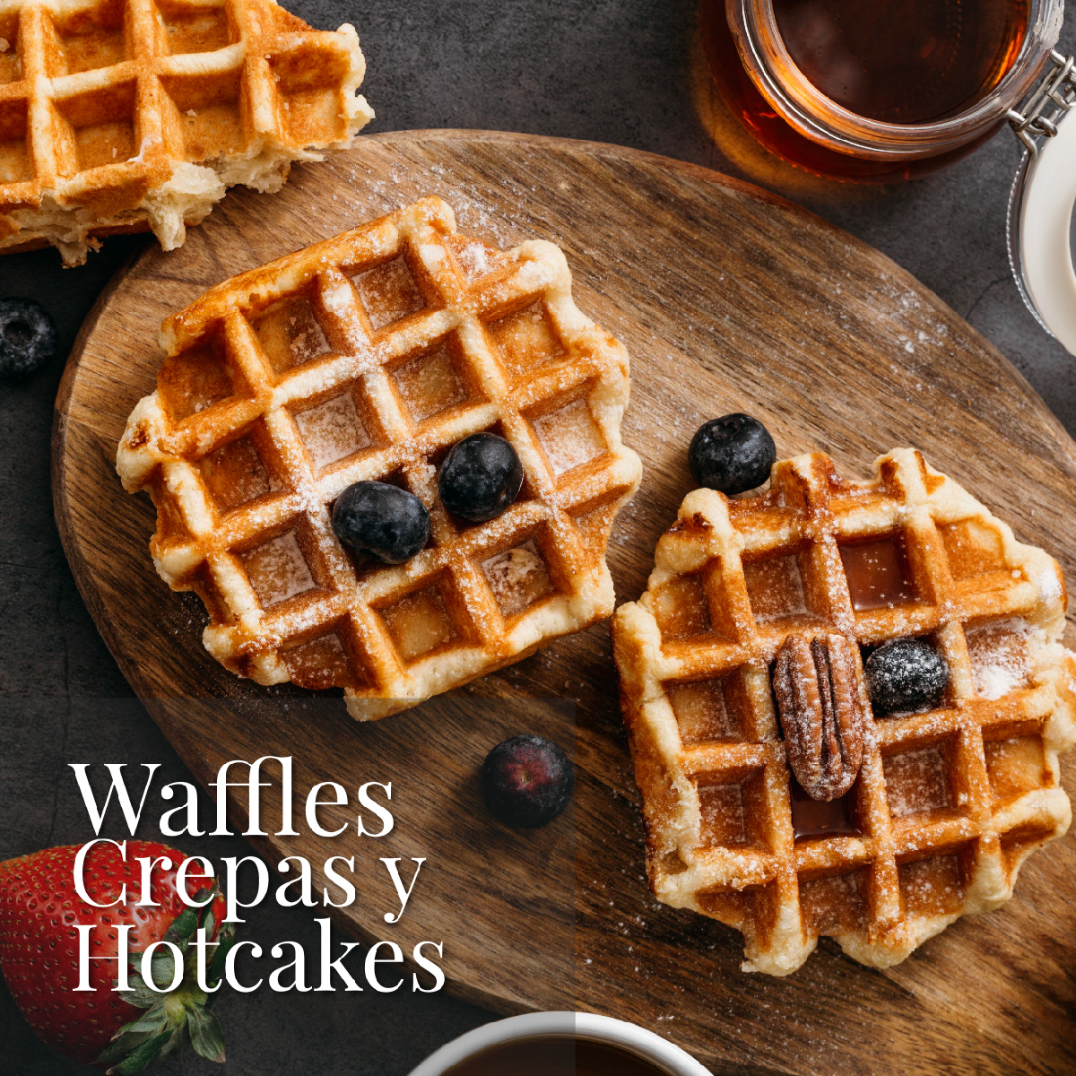Waffles, Crepas y Hotcakes ESP